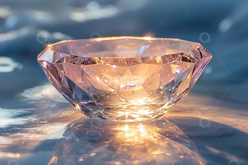 高清大图下载【趣麦麦图】粉色钻石特写