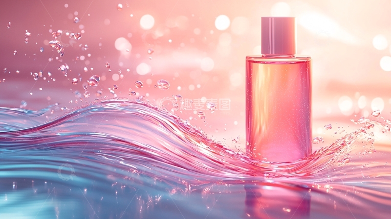 高清大图下载【趣麦麦图】粉色香水