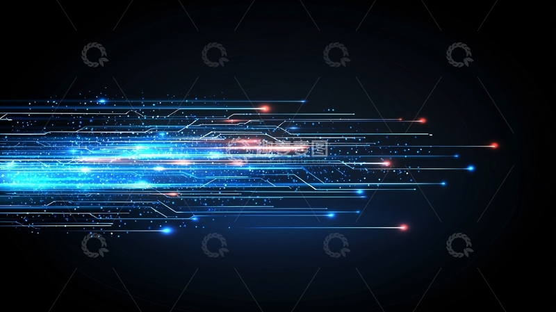 高清大图下载【趣麦麦图】抽象科技背景