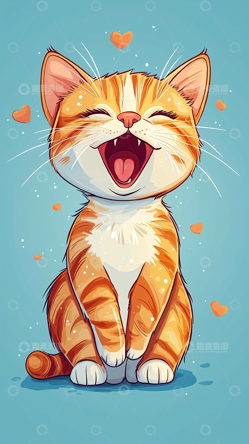 高清大图下载【趣麦麦图】可爱的小猫