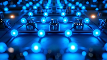 蓝色科技感背景9