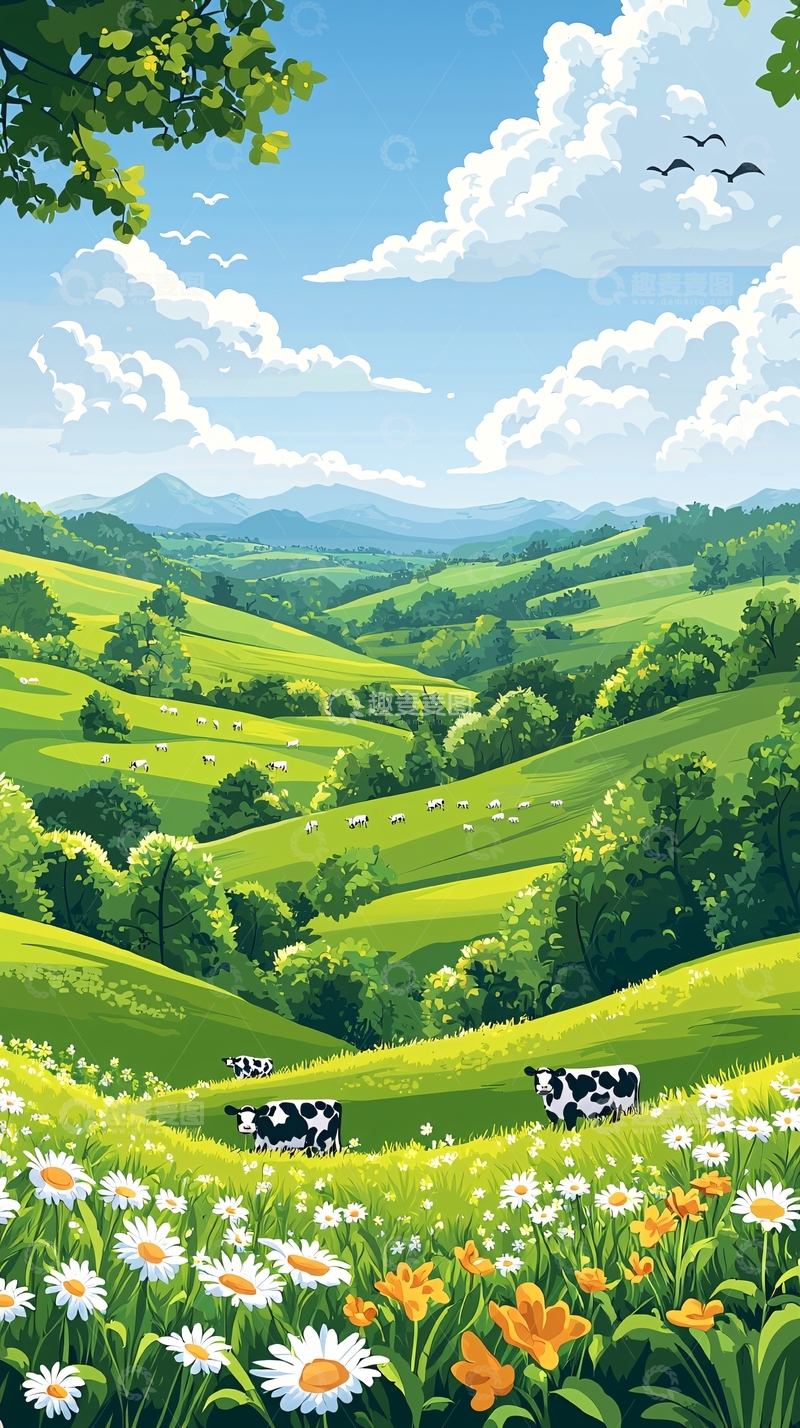 高清大图下载【趣麦麦图】田园风光231