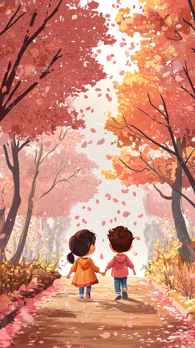 高清大图下载【趣麦麦图】秋日童话