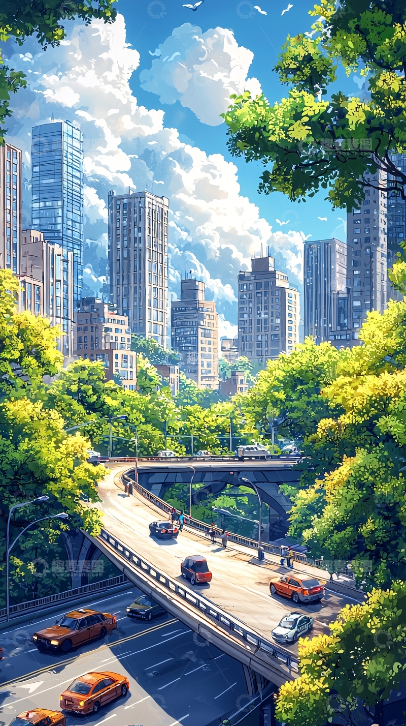 高清大图下载【趣麦麦图】城市景观