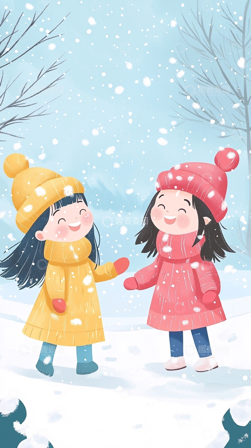 高清大图下载【趣麦麦图】冬天雪景