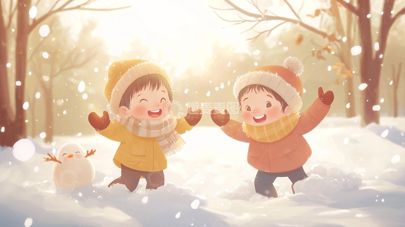 高清大图下载【趣麦麦图】冬天