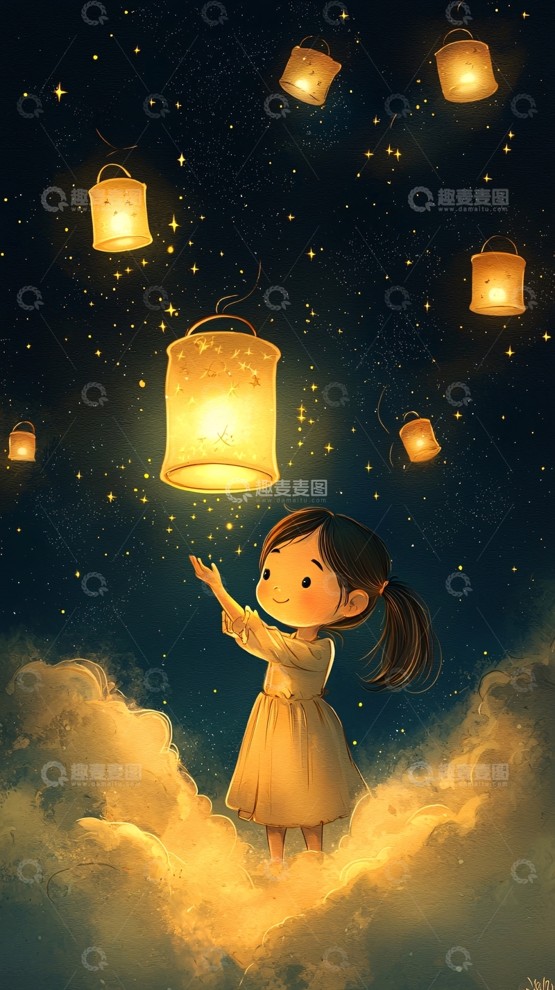 高清大图下载【趣麦麦图】女孩