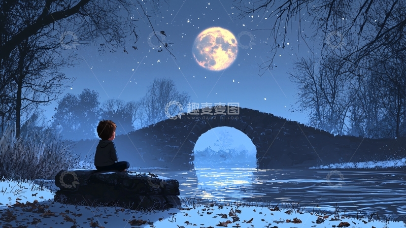 高清大图下载【趣麦麦图】男孩