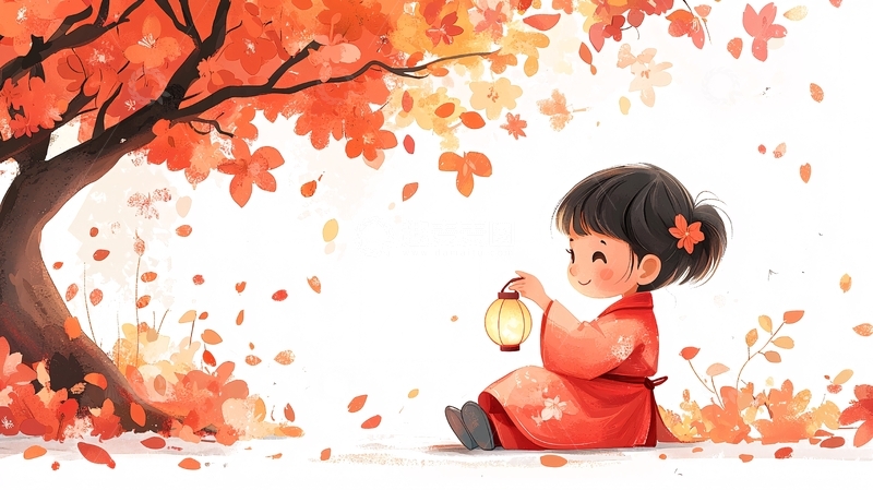 高清大图下载【趣麦麦图】古风小女孩