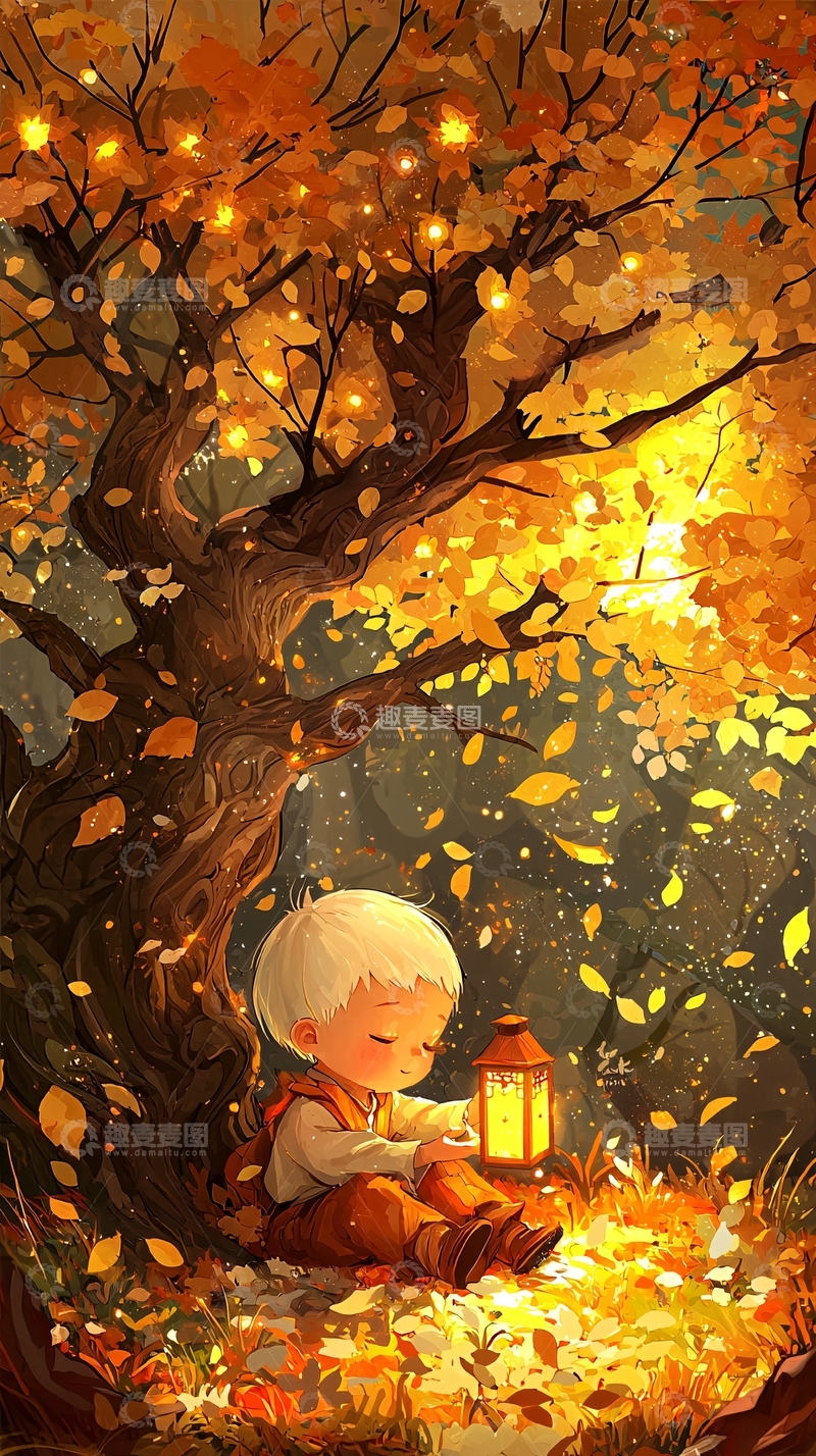 高清大图下载【趣麦麦图】秋天童话