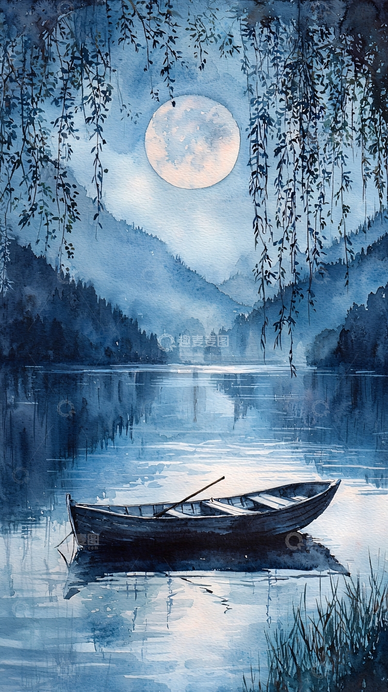 高清大图下载【趣麦麦图】水墨画