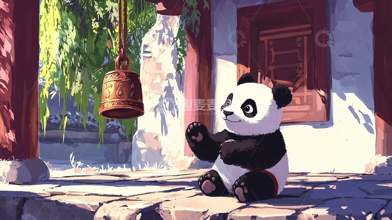 高清大图下载【趣麦麦图】熊猫5