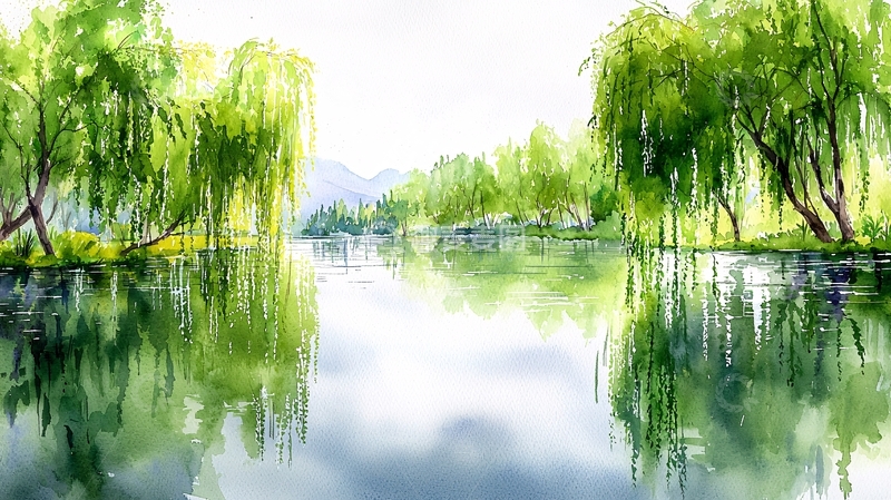 高清大图下载【趣麦麦图】水彩画