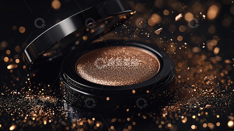 高清大图下载【趣麦麦图】金色高光粉闪耀光芒