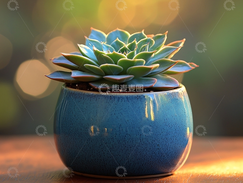 高清大图下载【趣麦麦图】多肉植物特写