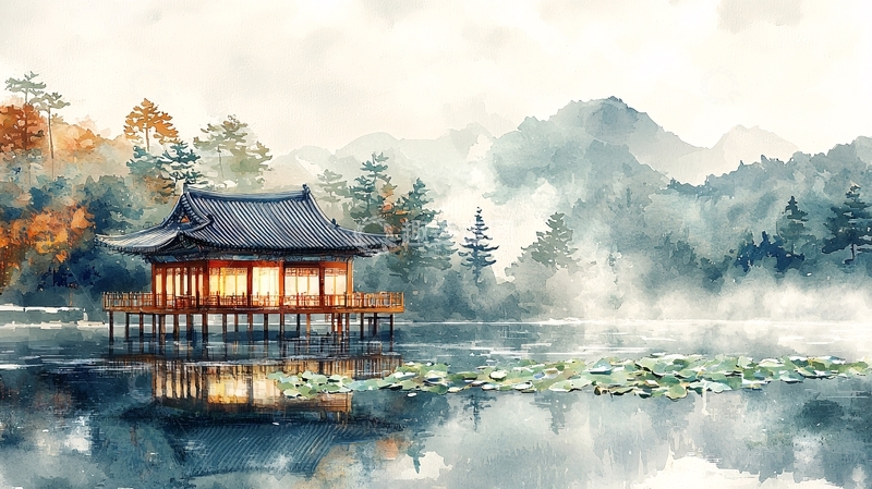 高清大图下载【趣麦麦图】水墨画