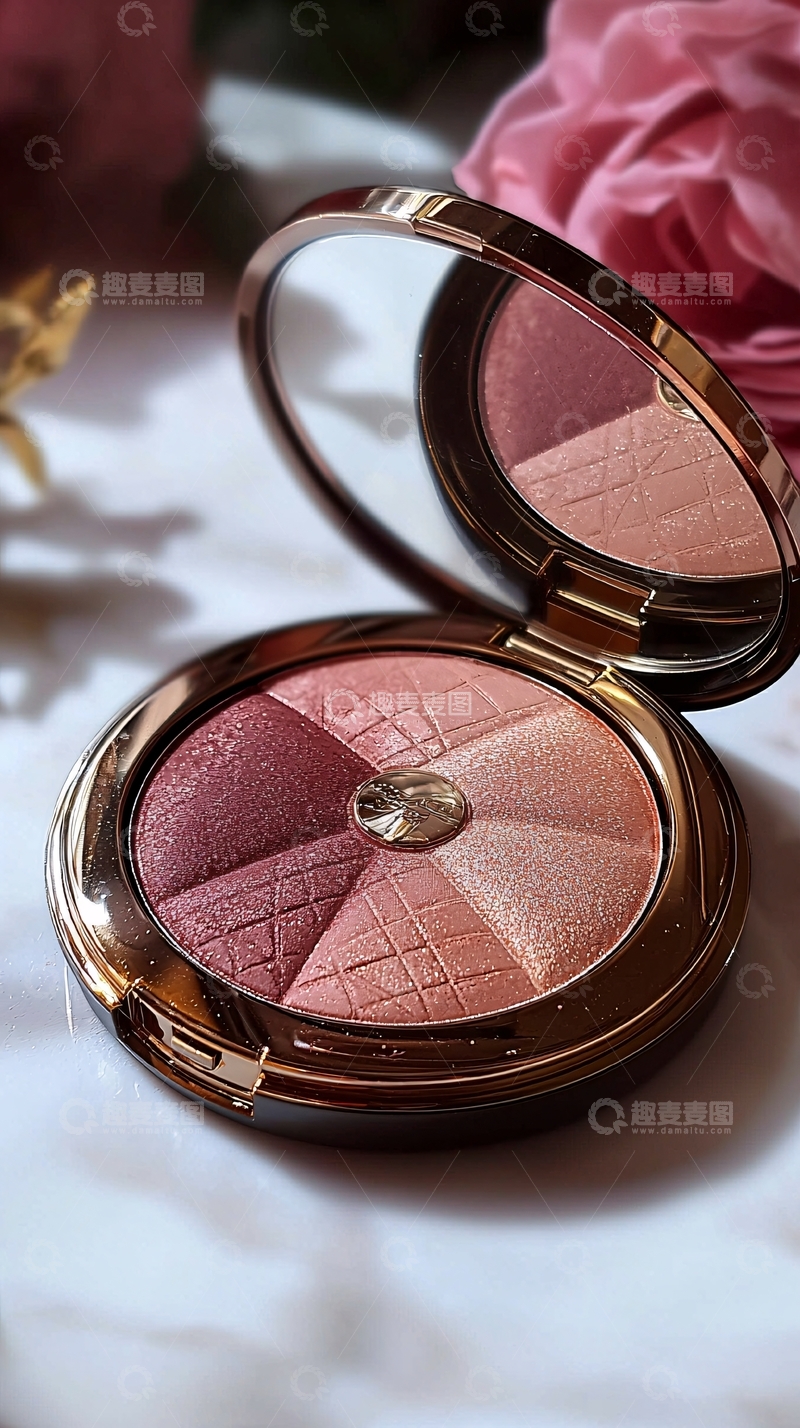 高清大图下载【趣麦麦图】四色腮红盘