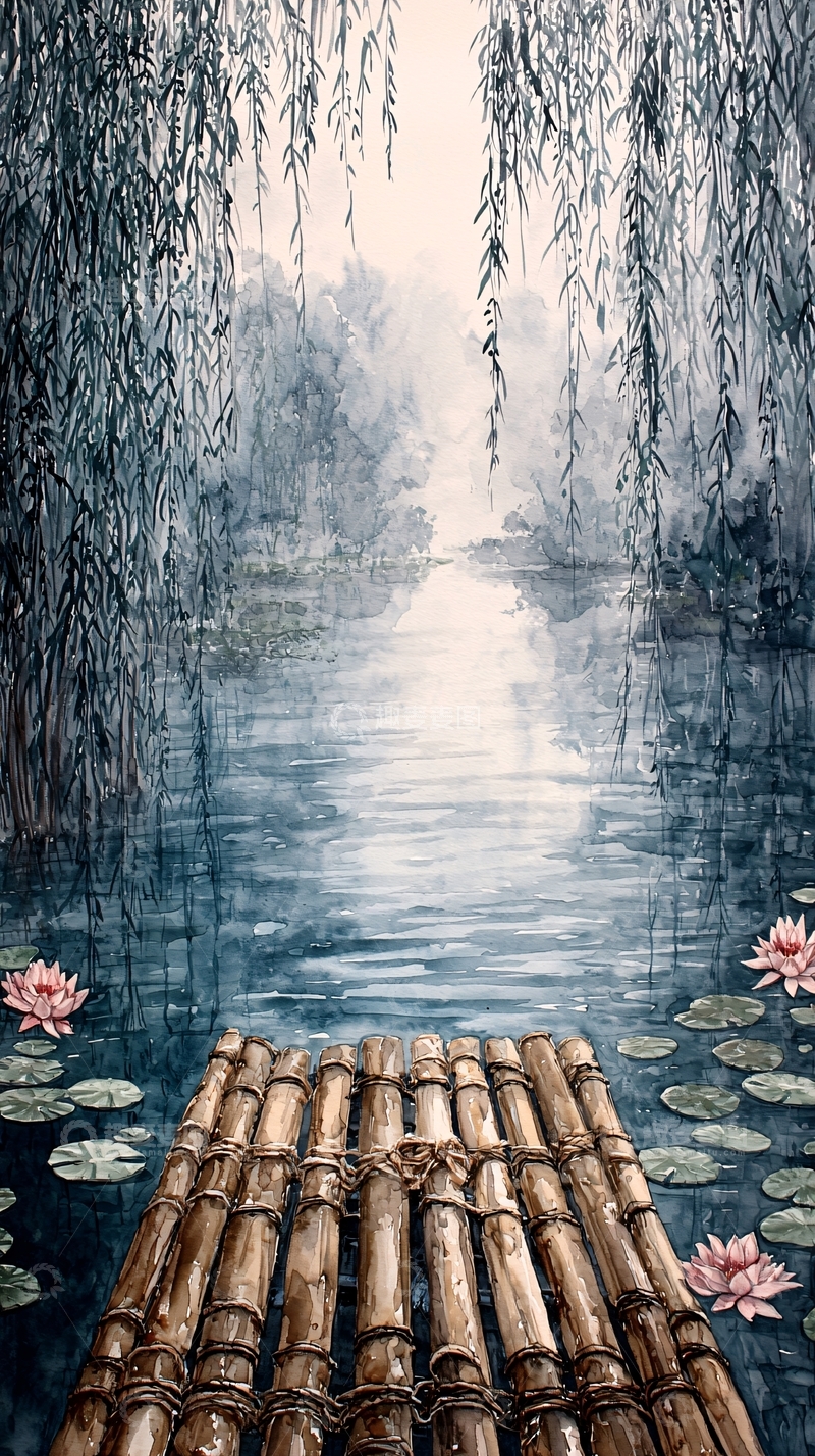 高清大图下载【趣麦麦图】水墨画