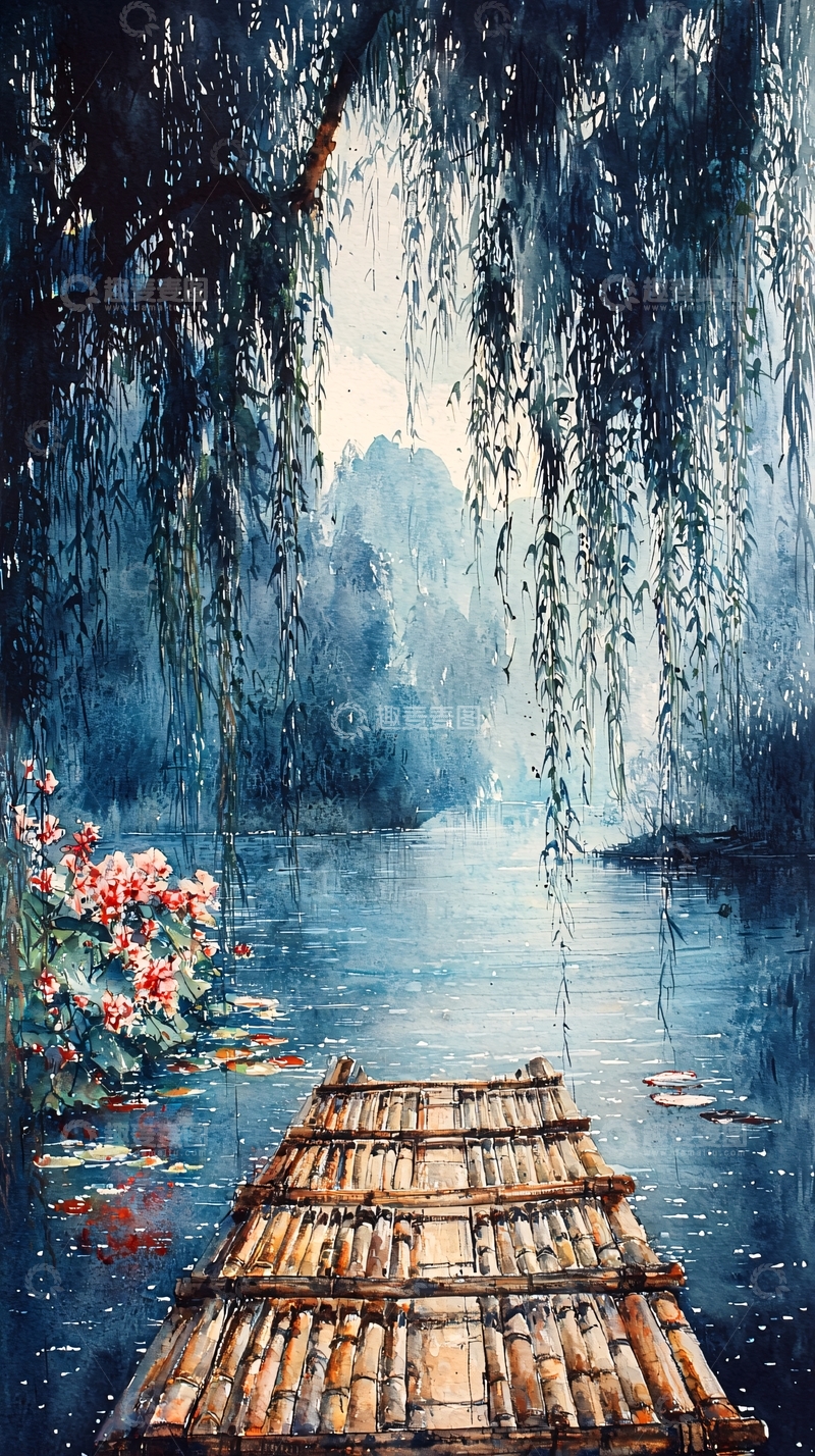 高清大图下载【趣麦麦图】水墨画