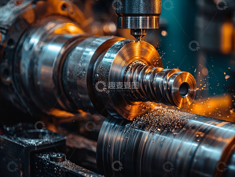 高清大图下载【趣麦麦图】精密零件加工