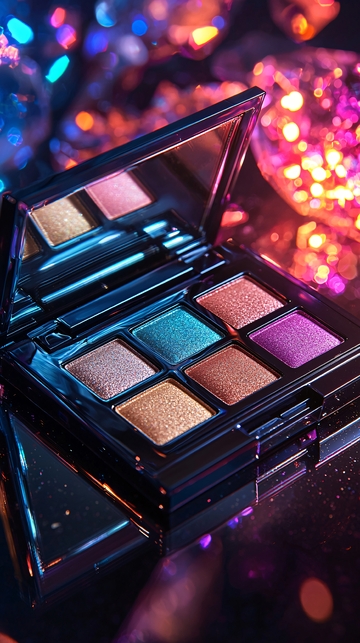 梦幻四色眼影盘