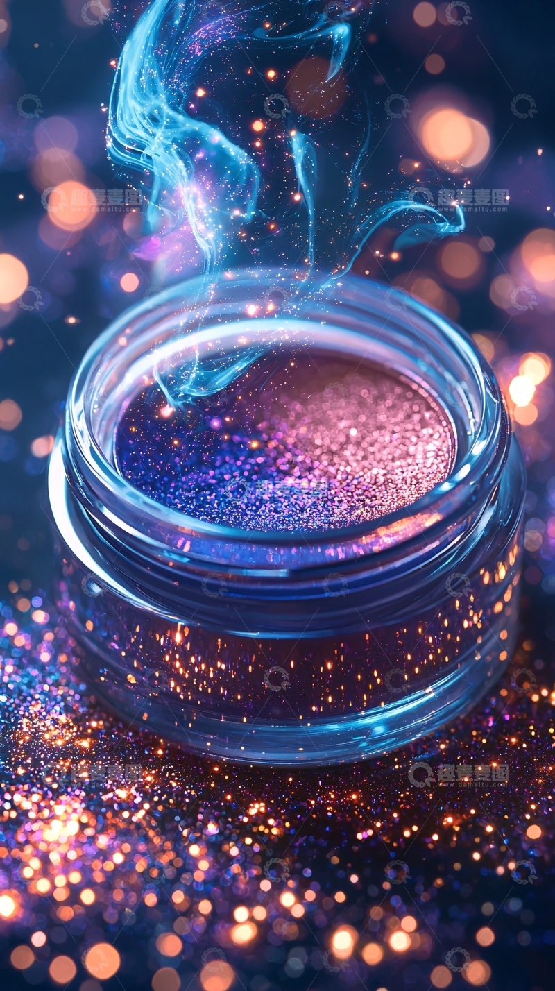 高清大图下载【趣麦麦图】闪亮眼影粉