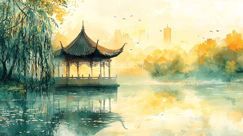 高清大图下载【趣麦麦图】水墨画