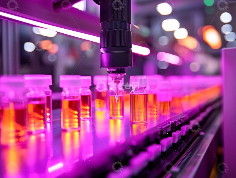 高清大图下载【趣麦麦图】自动化生产线