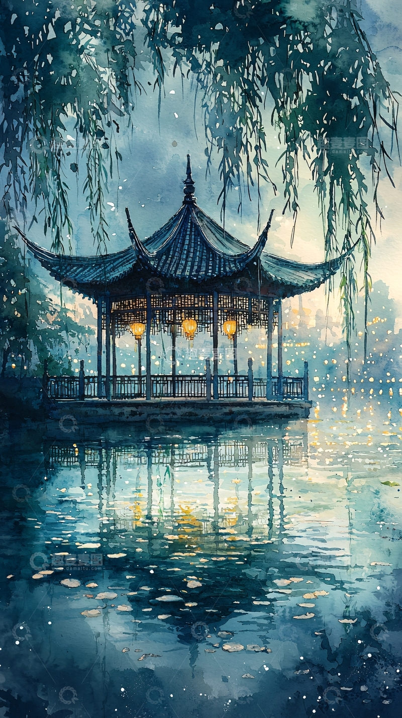 高清大图下载【趣麦麦图】水墨画