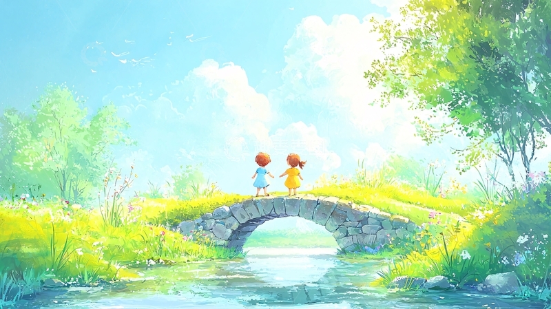 高清大图下载【趣麦麦图】清新田园风光