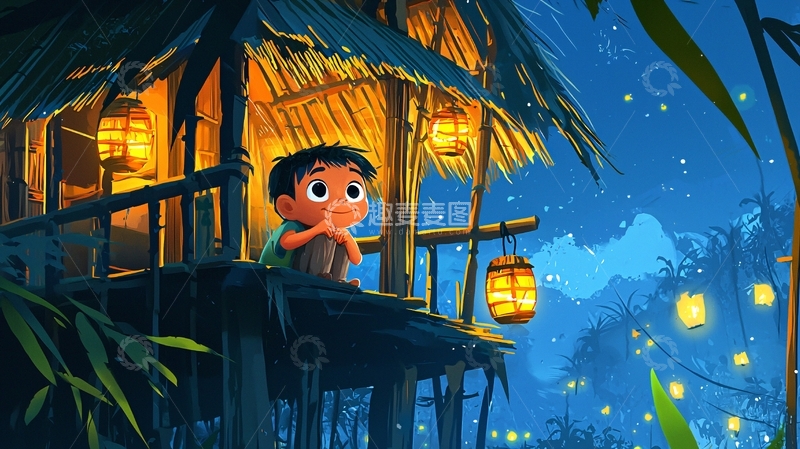 高清大图下载【趣麦麦图】男孩