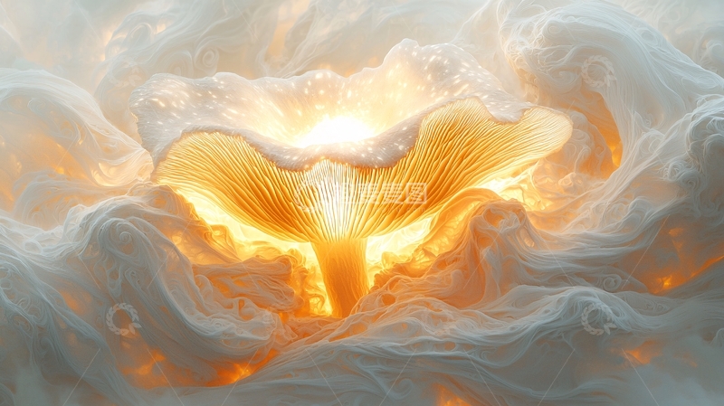 高清大图下载【趣麦麦图】光芒四射的神秘花朵