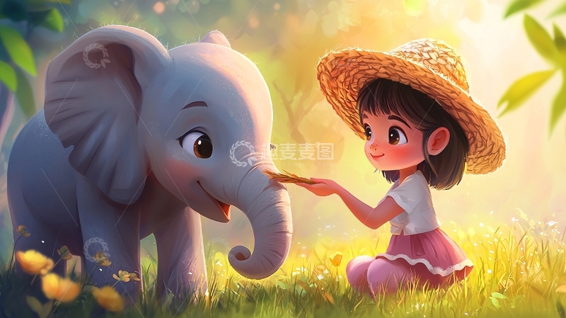 高清大图下载【趣麦麦图】女孩