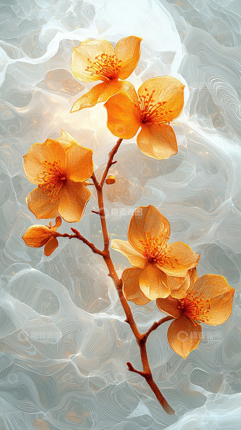 高清大图下载【趣麦麦图】黄色花朵