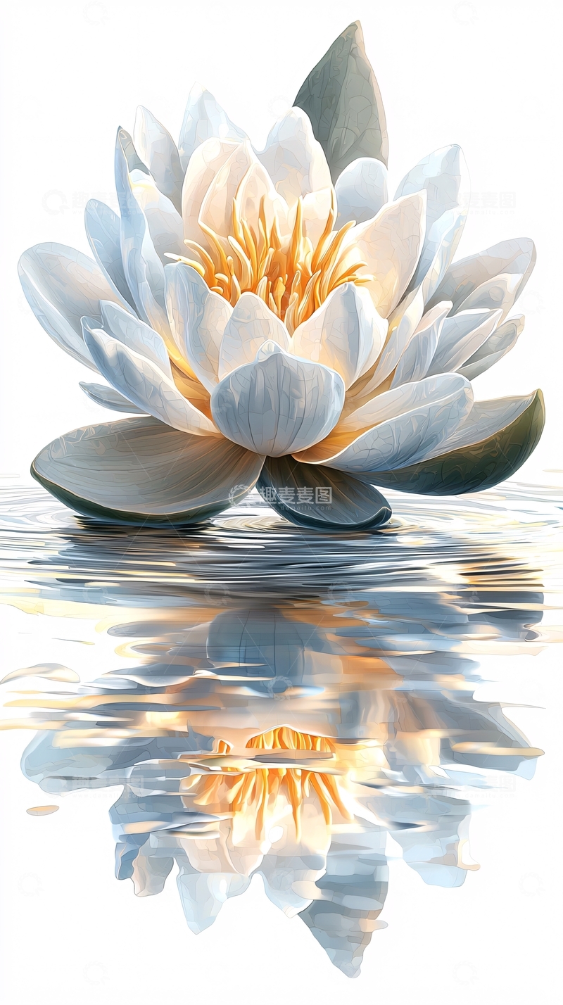 高清大图下载【趣麦麦图】静谧优雅的睡莲