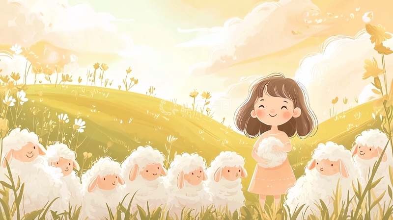 高清大图下载【趣麦麦图】女孩