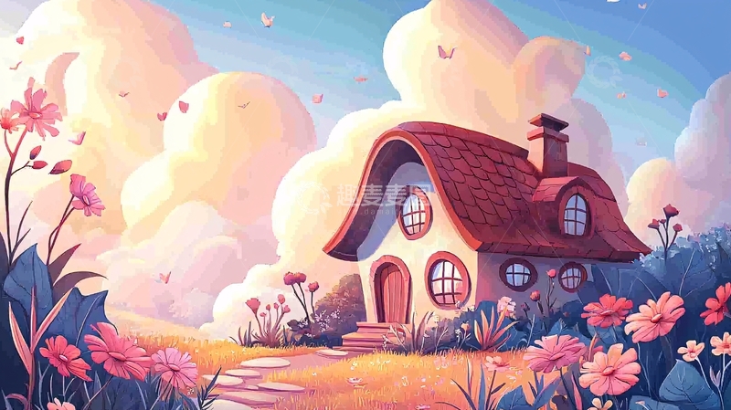 高清大图下载【趣麦麦图】梦幻小屋