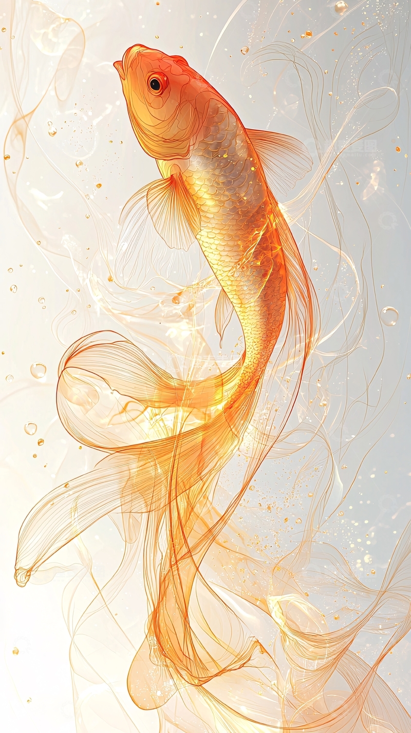 高清大图下载【趣麦麦图】金鱼