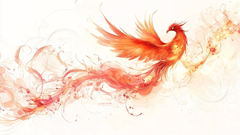 高清大图下载【趣麦麦图】火凤凰