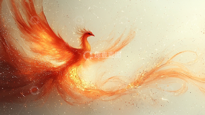 高清大图下载【趣麦麦图】火凤凰