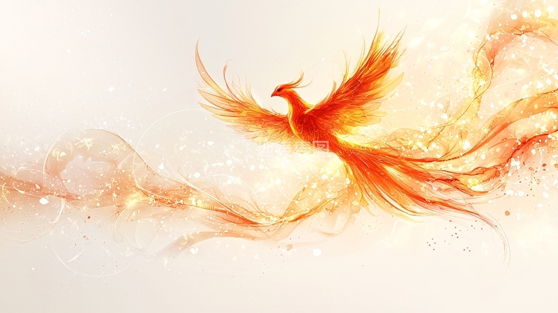 高清大图下载【趣麦麦图】火凤凰