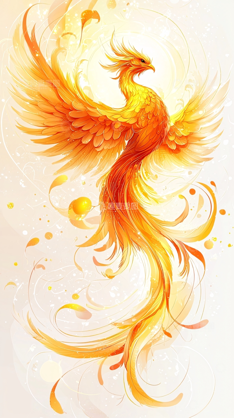 高清大图下载【趣麦麦图】火凤凰