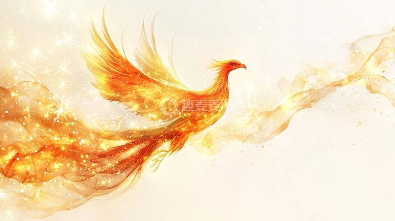 高清大图下载【趣麦麦图】火凤凰