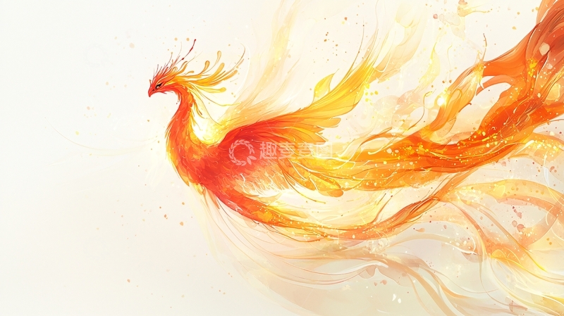 高清大图下载【趣麦麦图】火凤凰