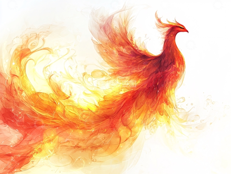 高清大图下载【趣麦麦图】火凤凰