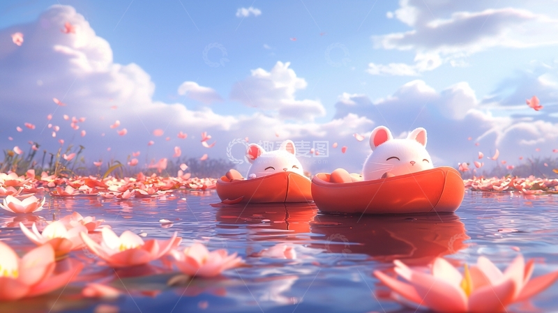 高清大图下载【趣麦麦图】治愈系小动物