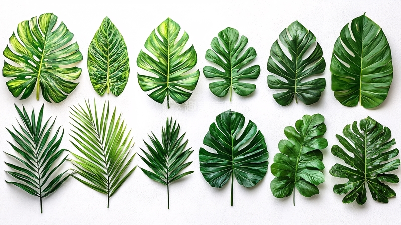 高清大图下载【趣麦麦图】绿植叶子素材