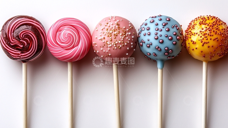高清大图下载【趣麦麦图】彩色棒棒糖