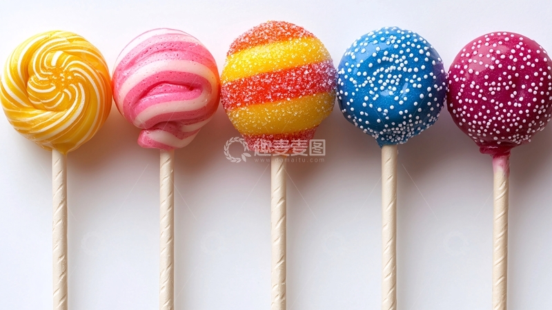 高清大图下载【趣麦麦图】彩色棒棒糖