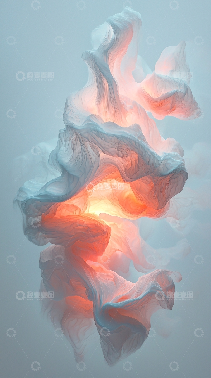 高清大图下载【趣麦麦图】抽象烟雾